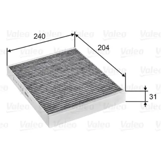Valeo Innenraumfilter Opel Ampera-E Astra Insignia Meriva Mokka