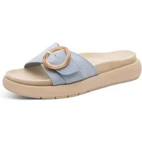 MARCO TOZZI Pantolette Keilabsatz, Schlupfschuh mit seitlichem Stretcheinsatz