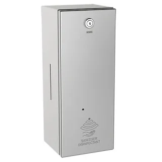 KWC Aquarotter Desinfektionsmittelspender, RODAN, elektr., Edelstahl, AP, 120x295x107 mm, 2030062509 2030062509