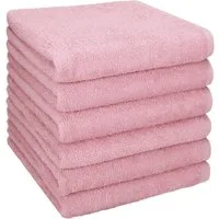 Betz Handtücher Berlin 6er Pack Handtuch-Set 50x100 cm, 100% Baumowlle