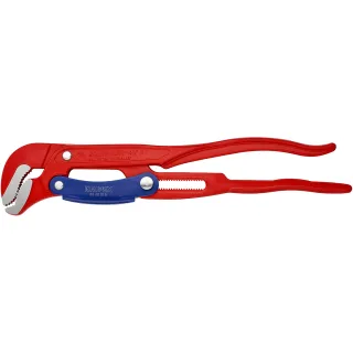KNIPEX Rohrzange S-Maul mit Schnelleinstellung 420 mm rot pulverbeschichtet - 8360015