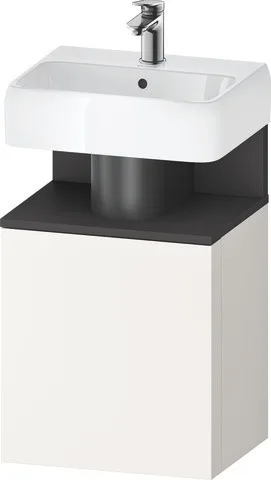 Duravit Qatego Waschtischunterbau wandhängend Weiß Supermatt 440x350x645 mm - QA4076L49840000 QA4076L49840000