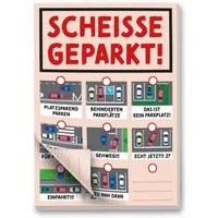 iSecur Notizblock Notizblock Scheiße geparkt!