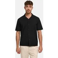 Indicode Kurzarmhemd Herren INDaminos Shirt Herrenhemd Kurzarm aus Seersucker mit Struktur und hohem Tragekomfort