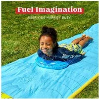 sloosh Wasserrutsche SLOOSH 230in x 35,5in (584,2 x 90,2 cm) Wasserrutsche mit 1 Bodyboard