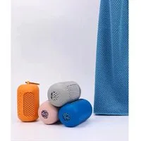 Sport-Knight® Sporthandtuch Microfaser Handtuch, mit Tragebox, saugfähig und schnelltrocknend, Mikrofaser