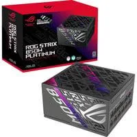 ROG Strix 850W Platinum (ROG Equalizer), PC-Netzteil schwarz, 1x 12 Pin High Power GPU, 4x PCIe, Kabelmanagement, 850 Watt