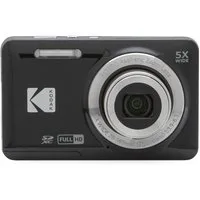 Kodak FZ55 BK Kompaktkamera (5-fach Zoom, 28mm Weitwinkel, 2,7 Zoll LCD Display, 700mAh Li-Ion Akku)