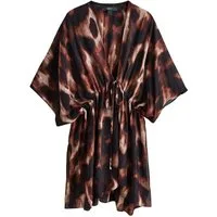 Next Kaftan Langer Kaftan mit Bindegürtel (1-tlg)