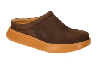 Panama Jack Levi C3 marron Herren Pantolette Echtleder Dunkelbraun Bequeme Clogs