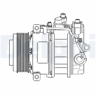 Delphi Klimakompressor Mercedes Gl-Klasse M-Klasse R-Klasse