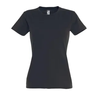 SOLS Womens/Ladies Imperial Heavy Short Sleeve T-Shirt (Mausgrau)