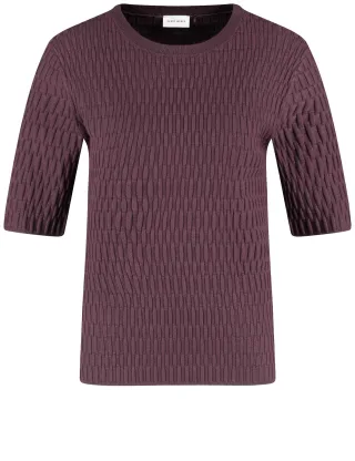 GERRY WEBER Collection - Pullover mit 3/4 Arm rot - Gr. - 36