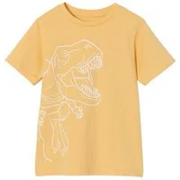 vertbaudet Kurzarmshirt T-Shirt mit Print für Jungen BASIC