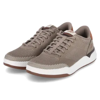 Skechers Slip-On-Sneaker DORSET - Gr. 40 - Taupe - Textil & Synthetik
