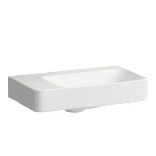 Laufen Pro X Handwaschbecken Compact 81586.5 Hahnlochbank links H8158657571121