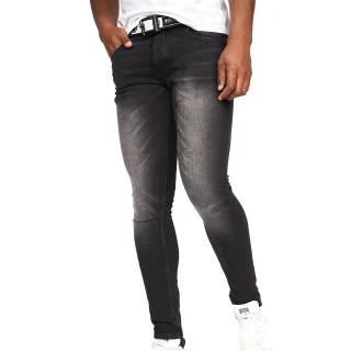 Crosshatch - "Barbeck" Jeans für Herren (Schwärze)