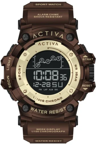 Invicta Digital ACW8082-034 Herrenuhr - Digitalwerk - ABS mit schwarzem Zifferblatt - 50 mm