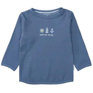 STACCATO - Kn.-Shirt ocean blue struc. - Gr. - 86