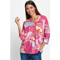 heine Klassische Bluse Druckbluse 3/4-Arm