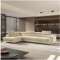 Masseno Ecksofa VICENTE mit Schlaffunktion L-Form, Sofa mit Bettkasten