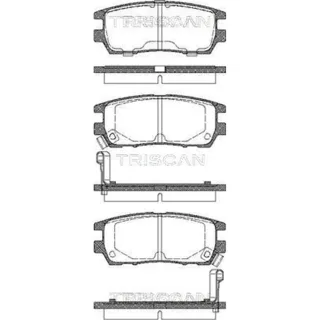 Triscan Bremsbel?ge hinten Mitsubishi Delica L400 Pajero Sigma