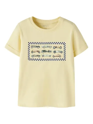 NAME IT - NMMVUX SS TOP Double Cream - Gr. - 98