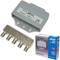 HB-DIGITAL SAT-Multischalter Schalter DiSEqC Smart Titanium 4/1 Switch