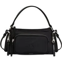 Calvin Klein Henkeltasche POCKET NYLON BAG W/ STRAP, Schultertasche, Umhängetasche, Handtasche Damen