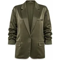 Freeman T. Porter Jerseyblazer Maria Steppin Blazer - Blazer Damen grün - satinierter Blazer oversize