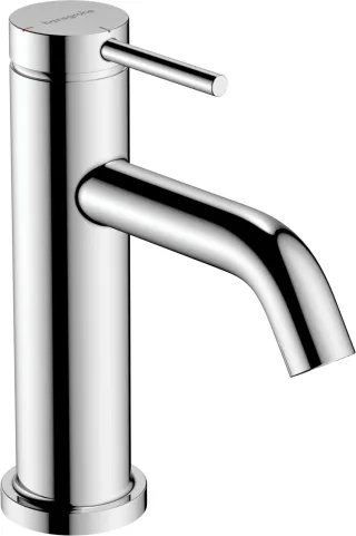 Hansgrohe Waschtischarmatur 80 Tecturis S CoolStart mit Zugstangen-Ablaufgarnitur chrom, 73305000 73305000