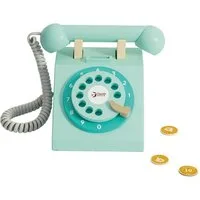 Classic World Spieltelefon Classic World - Telefon mit Hörer - 19x15,5x15cm - ab 3 Jahre, (Klassisches Telefon, 1-tlg)