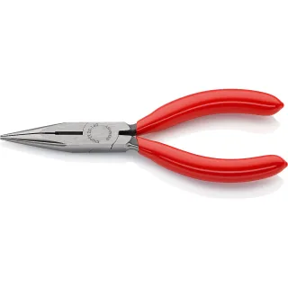 KNIPEX Flachrundzange mit Schneide (Radiozange) - 2501140