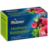 Meßmer Tee, Meßmer Himbeere Waldmeister Früchtetee Beutel aromatisiert 45g