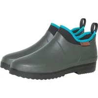 GARDENA Gartenstiefel Low Cut Neopren Memory Foam Gr. 43 Gummistiefel mit Inlay, Kontrastsaum & Logo-Profilsohle