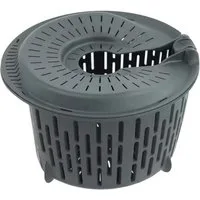 Trade-Shop Dampfgareinsatz Garkorb passend für Vorwerk Thermomix TM5 TM6 TM7 TM31 Küchenmaschine, inkl. festem Deckel / Material: hitzebeständiger Kunststoff