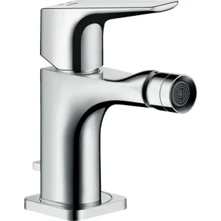 hansgrohe Axor Citterio E Bidetarmatur 36121000 Ausladung 114mm, Zugstangen-Ablaufgarnitur, chrom