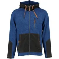 Tom Collins Strickfleecejacke Mumep Herren Outdoorjacke hochgeschlossen mit Kapuze