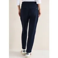 CECIL Stoffhose Style Tracey mit Color Block Tape, elastischem Bund mit Tunnelzug