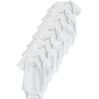 Next Kurzarmbody Kurzärmelige Babybodys 5er-Pack 7 Pack (7-tlg)