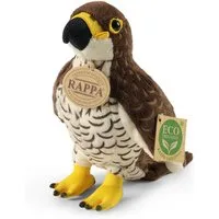 Teddys Rothenburg Kuscheltier Falke 18 cm stehend braun/weiß Plüschfalke Stoffvogel