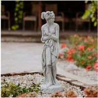 gartendekoparadies.de Gartenfigur Venus Italica Statue nach Antonio Canova, Steinfigur, H. 80 cm, 24 kg, Frostsicher