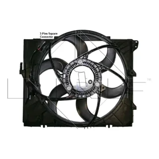 NRF K?hlerl?fter BMW 1er 3er X1 Z4 47209