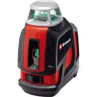 Kreuzlinienlaser TE-LL 360 G schwarz/rot, grüne Laserlinien