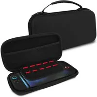 PEDEA Spielekonsolen-Tasche passend für die Nintendo Switch 2, Hardcase Tasche inkl. Zubehörfächer für Kabel und Spiele
