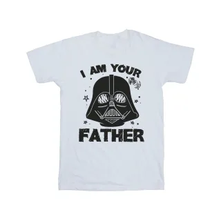 Star Wars - "I Am Your Father" T-Shirt für Herren (Weiß)