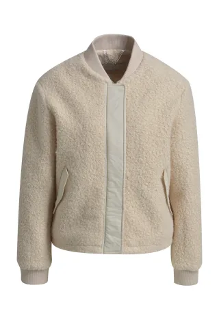 Milano Italy - mix match blouson jacket w/ flap pockets 1/1 sleeve - Gr. - 40