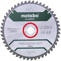 metabo Kreissägeblatt 628061000 (1-St), für Holz 254x2,4x30 mm