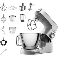 KENWOOD Küchenmaschine Titanium Chef Baker KVC85.594SI, 1200 W, 5 l Schüssel, inkl. umfangreiches Zubehör, mit integrierter EasyWeigh Waage