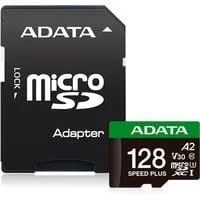SPEED PLUS microSDXC 128 GB, Speicherkarte UHS-I U3, Class 10, V30, A2
